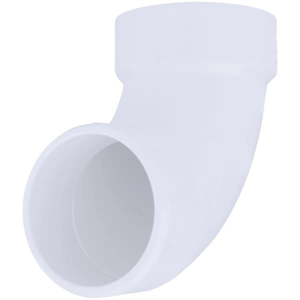 Charlotte Pipe And Foundry 2 In. Schedule 40 90 Deg. DWV PVC Street Elbow 1/4 Bend PVC 00302 1000HA - main